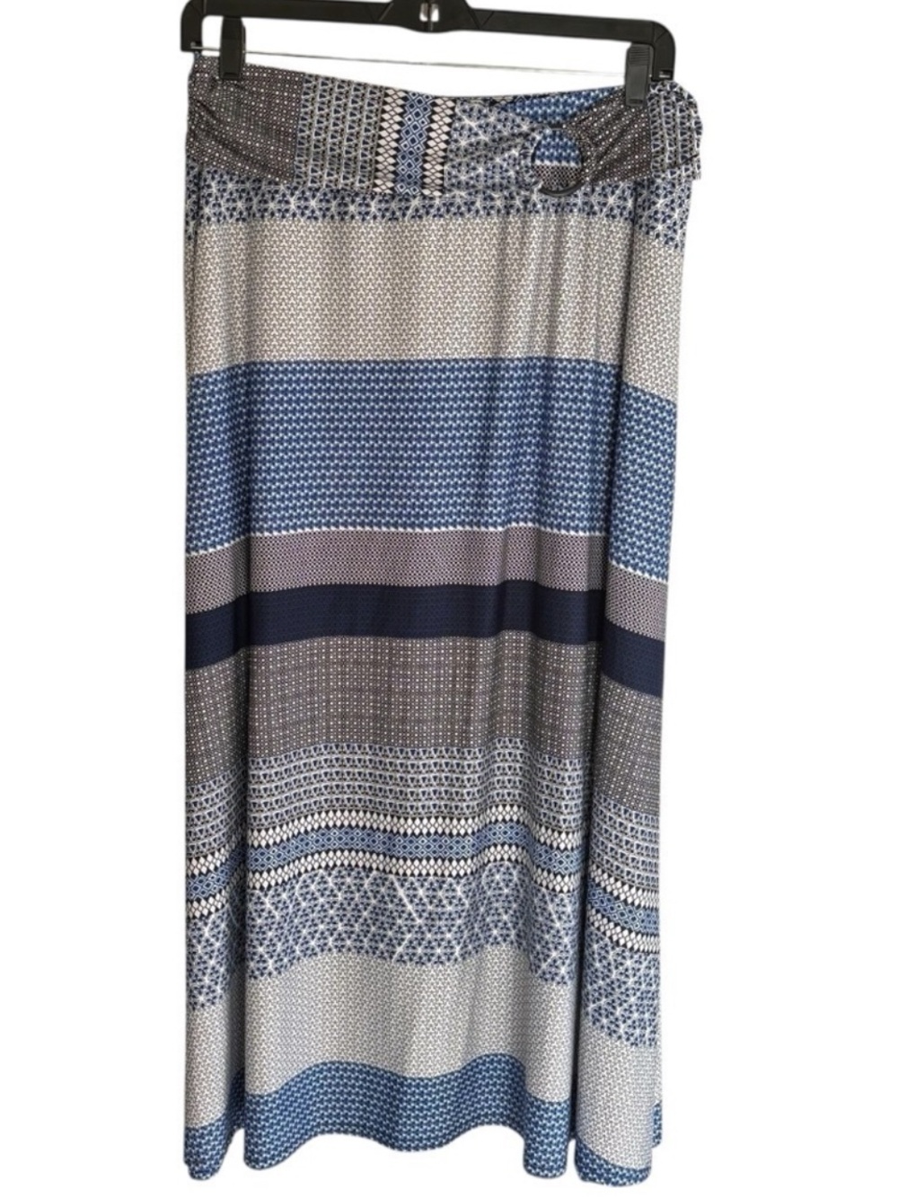 Robert Louis Maxi Skirt Women’s Size XL Pull On Stretchy Coastal Boho Resort